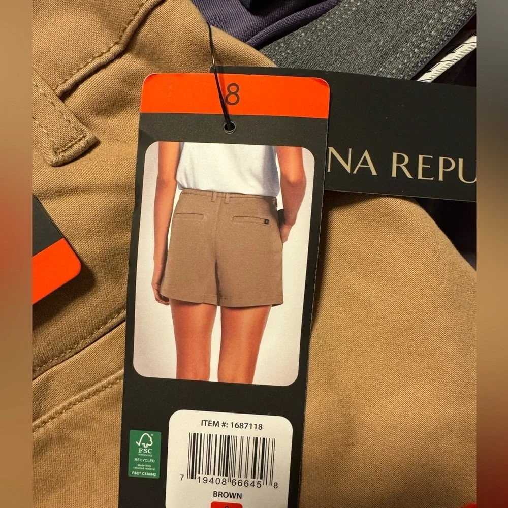 Banana Rebublic Chino Shorts size 8